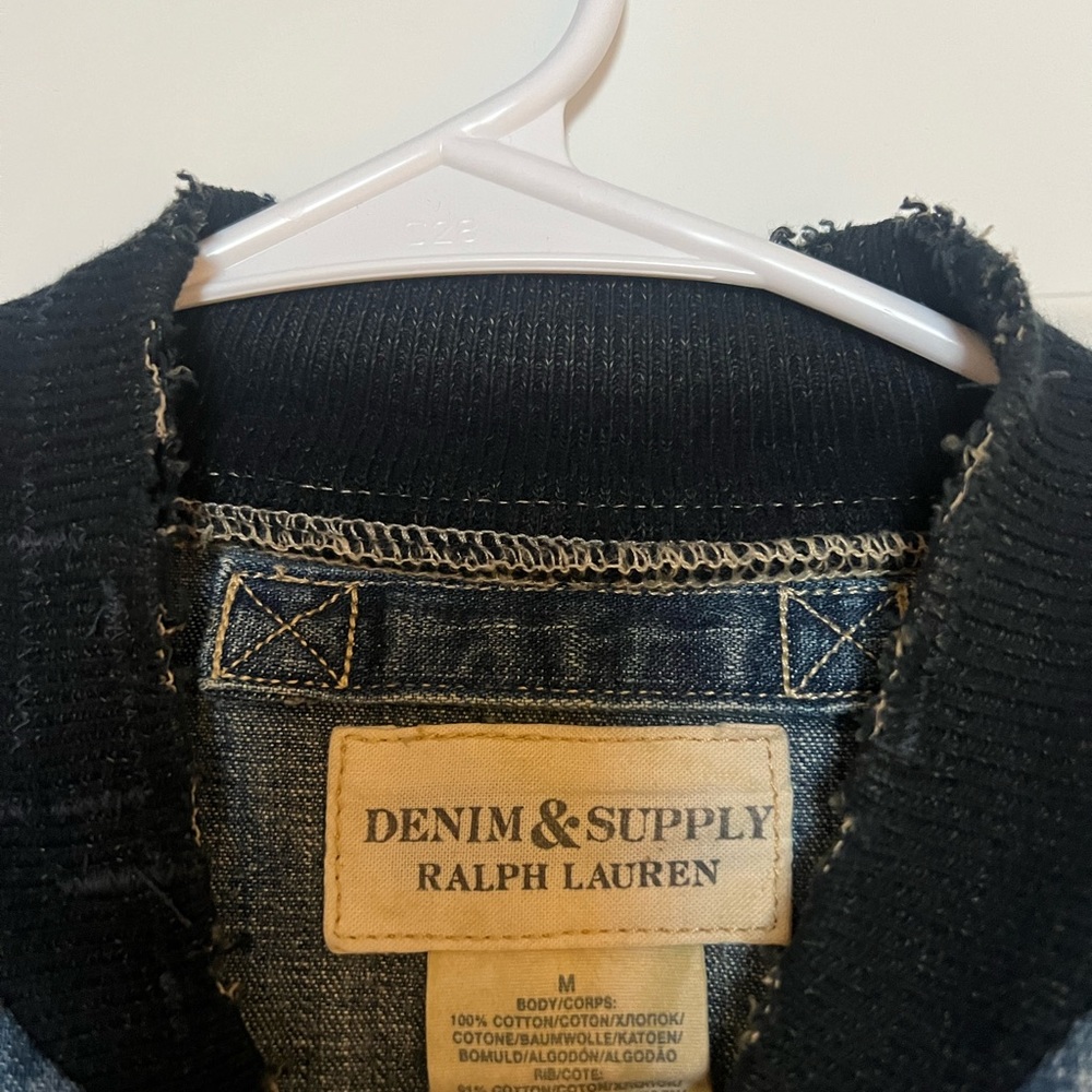 Denim & Supply Ralph Lauren Denim Bomber Jacket - Picture 2 of 3